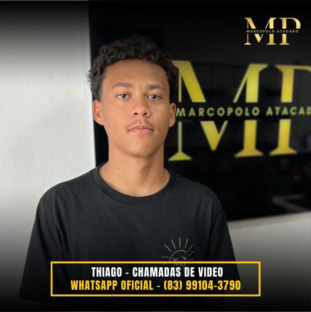 Thiago, consultor de vendas